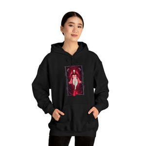 Female Wendigo Unisex Heavy Blend Hooded Sweatshirt