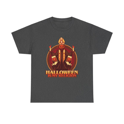 Halloween Is My Religion Unisex Heavy Cotton Tee