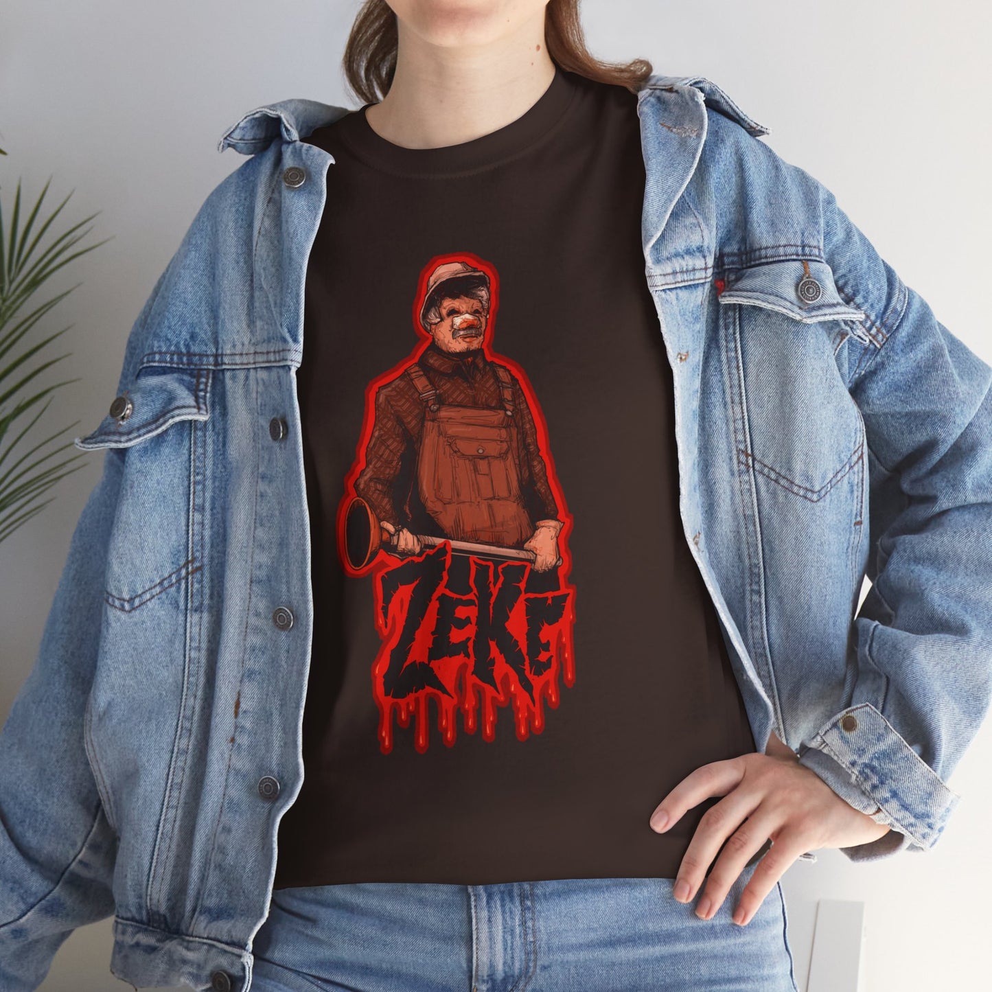 Zeke The Plumber Unisex Heavy Cotton Tee