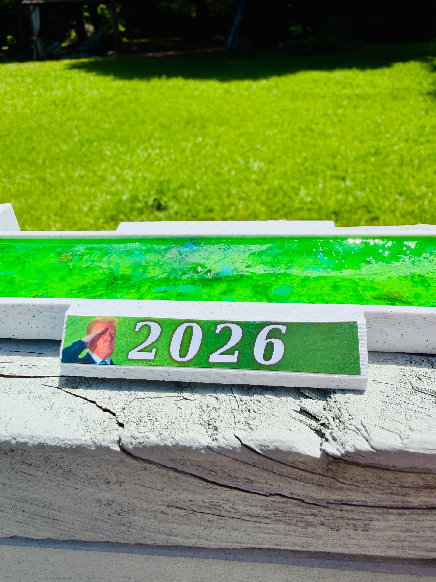 2026 Commemorative Reflecting Pool Statue 3D Print