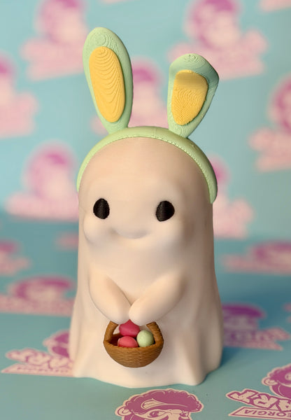 Easter Ghost 3D Printed Figure