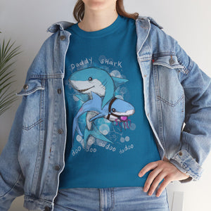 Daddy Shark Unisex Heavy Cotton Tee