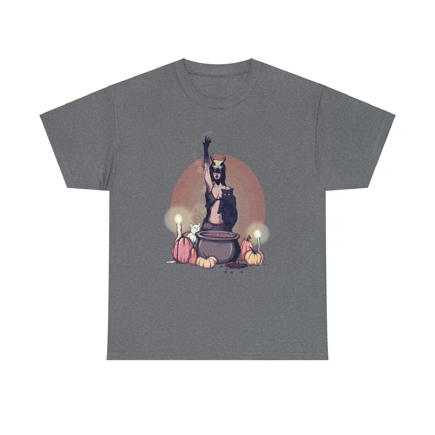 Coffee Witch Unisex Heavy Cotton Tee