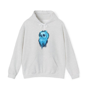 Elemental Skull Ice Unisex Heavy Blend Hooded Sweatshirt