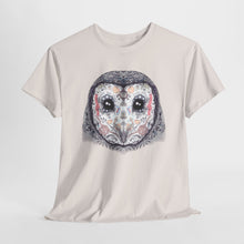 Sugar Skull Owl Unisex Heavy Cotton Tee