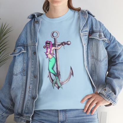 Bad Mermaid 2 Unisex Heavy Cotton Tee