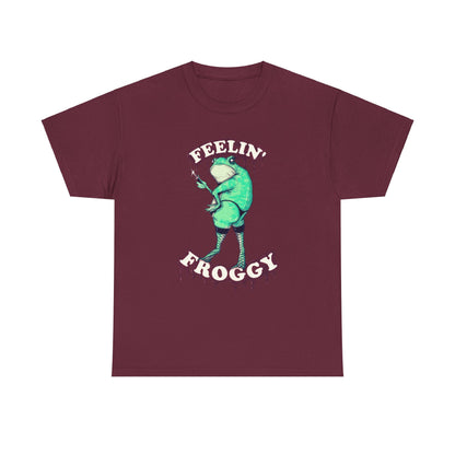 Feelin Froggy Unisex Heavy Cotton Tee