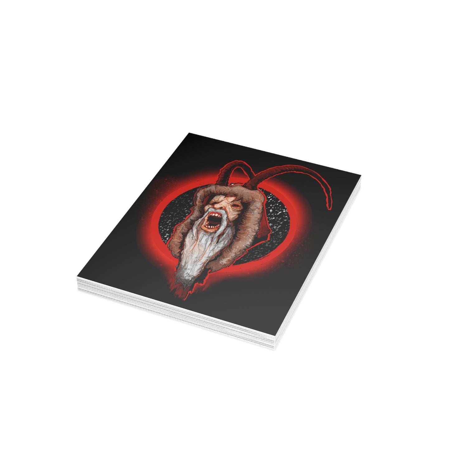 Merry Krampus Greeting Card Bundles (10, 30, 50 pcs)
