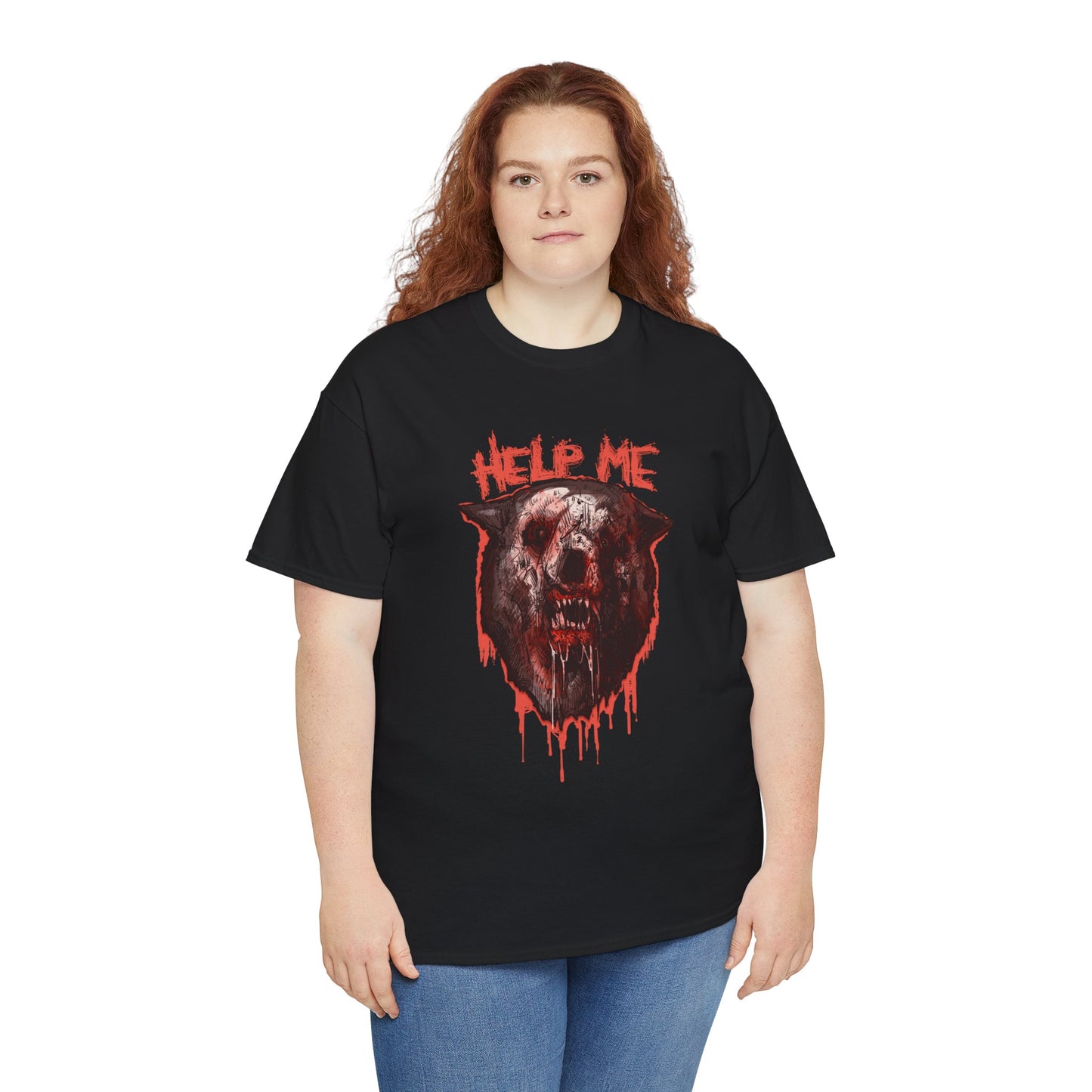 Shimmer Bear Unisex Heavy Cotton Tee