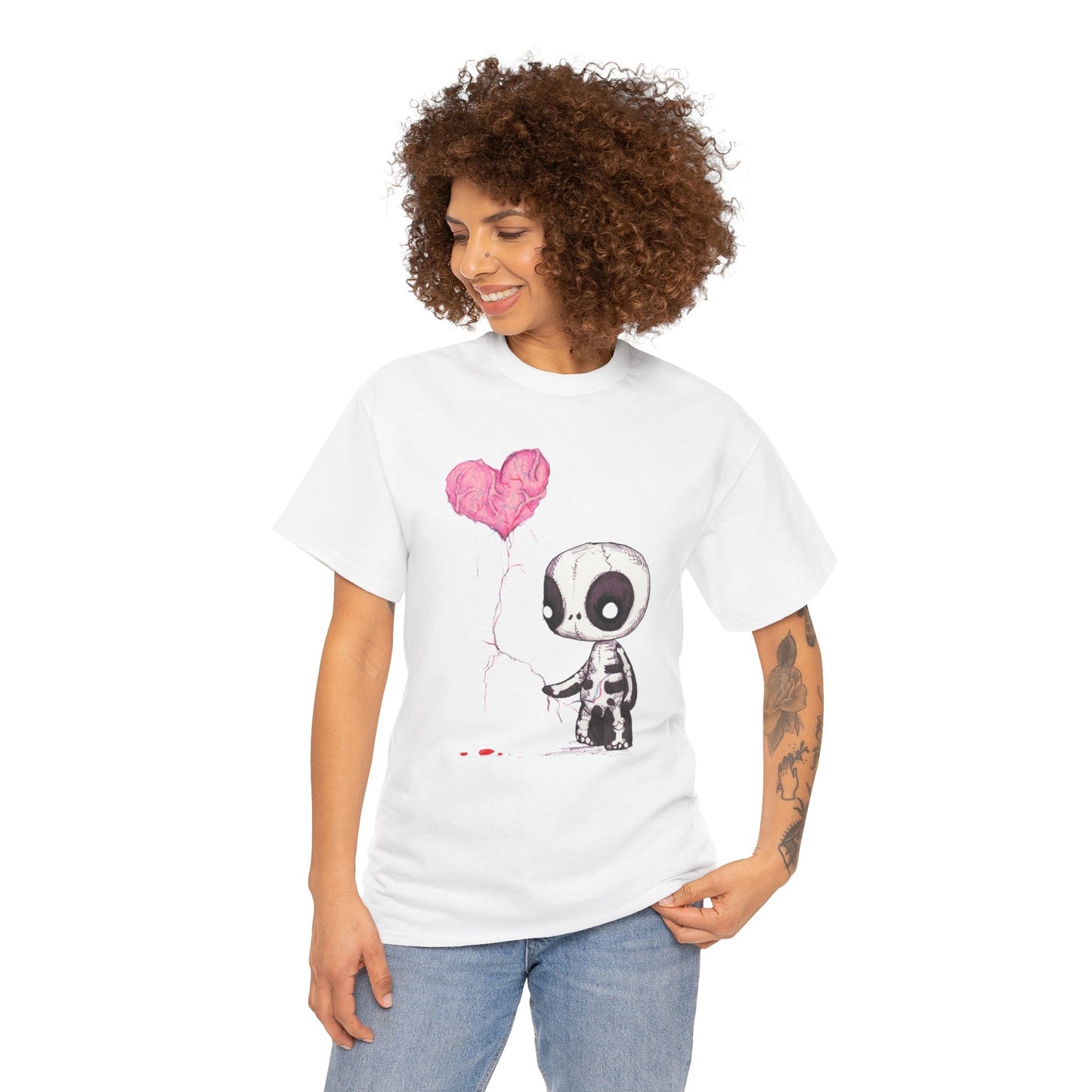 Heart Strings Unisex Heavy Cotton Tee
