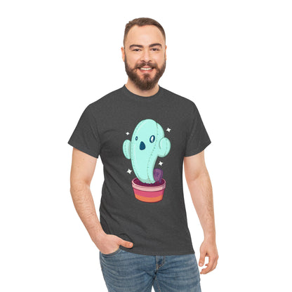 Spooky Succulent Unisex Heavy Cotton Tee