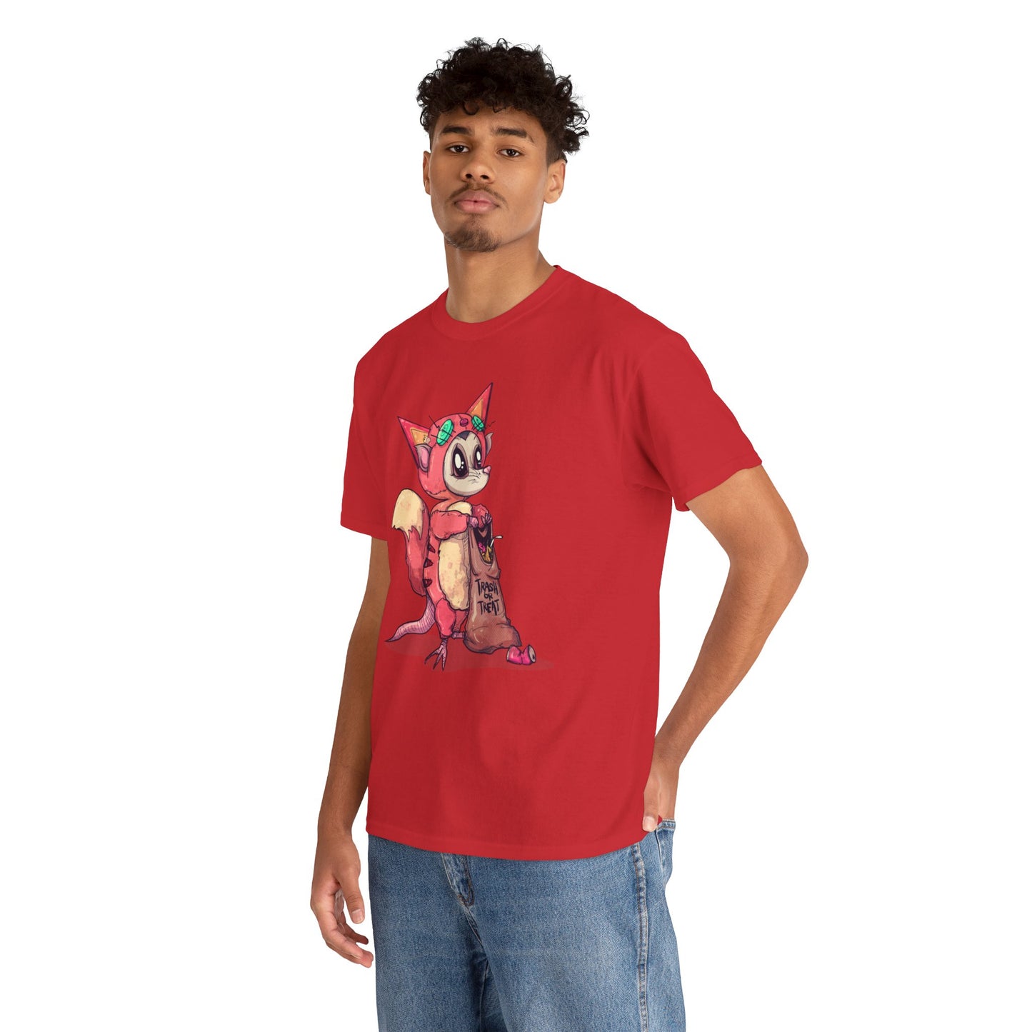 Trash Or Treat Unisex Heavy Cotton Tee