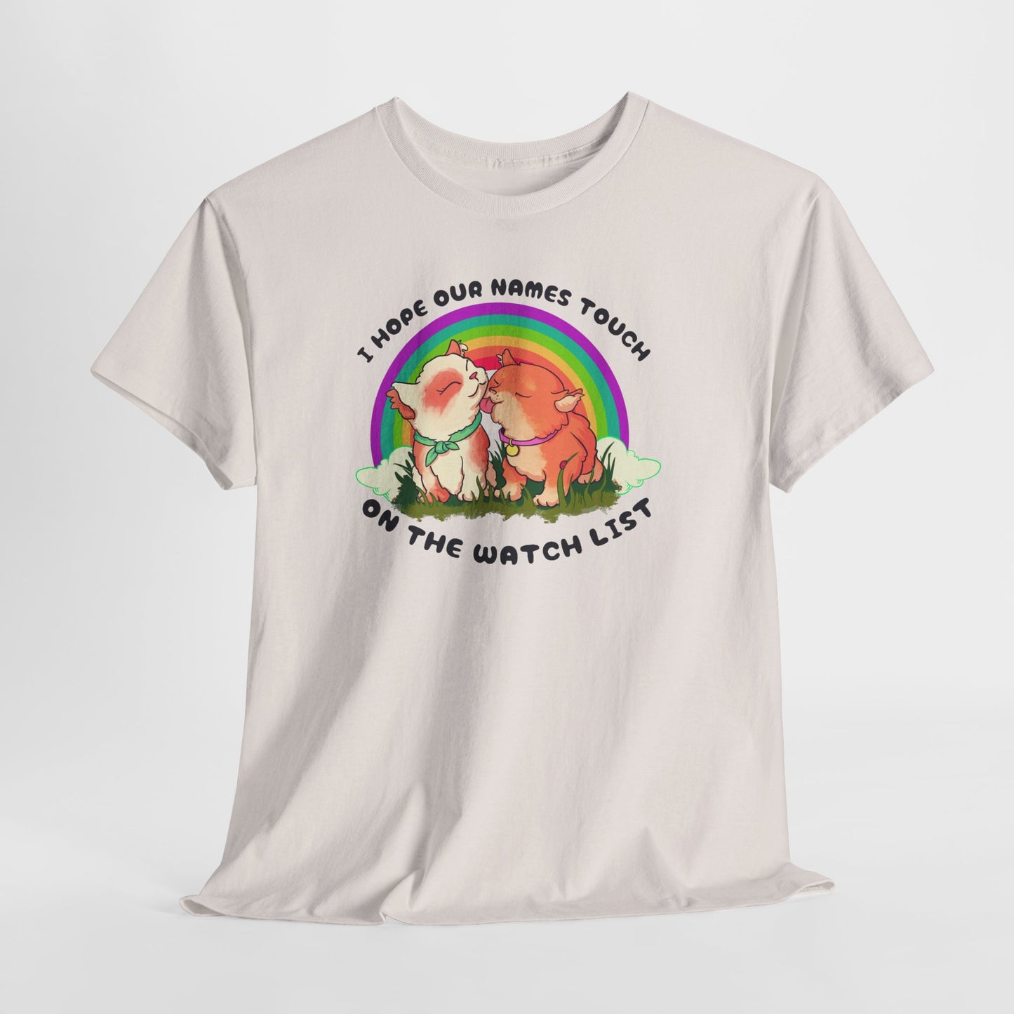 Watchlist Cats Unisex Heavy Cotton Tee