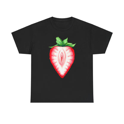 Juicy Strawberry Unisex Heavy Cotton Tee