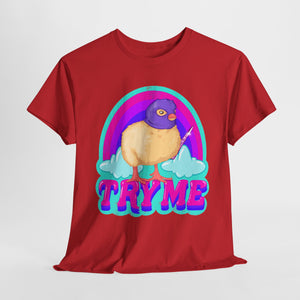 Try Me Unisex Heavy Cotton Tee