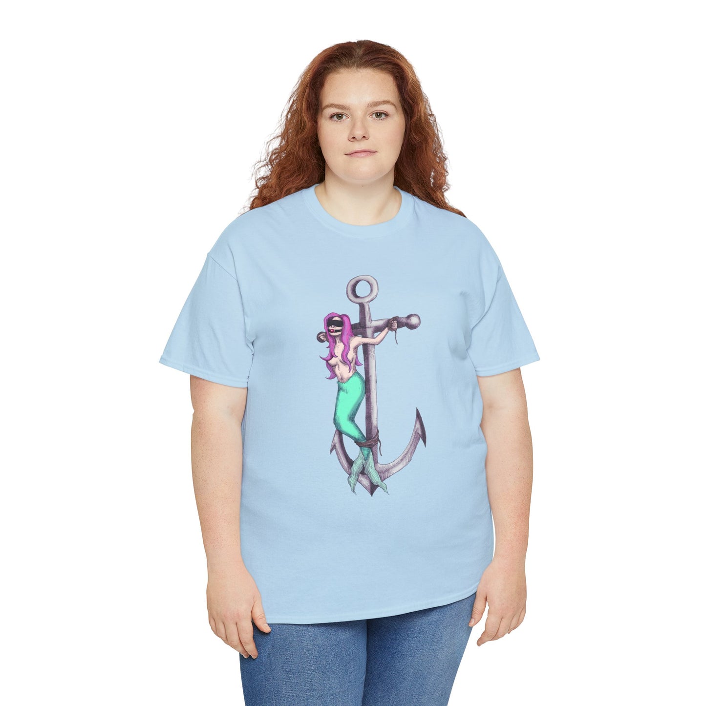 Bad Mermaid 2 Unisex Heavy Cotton Tee