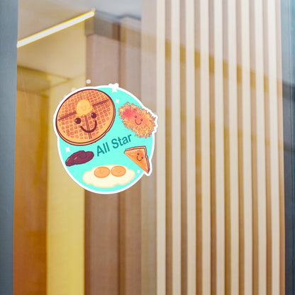 All Star Breakfast Kiss-Cut Vinyl Decal
