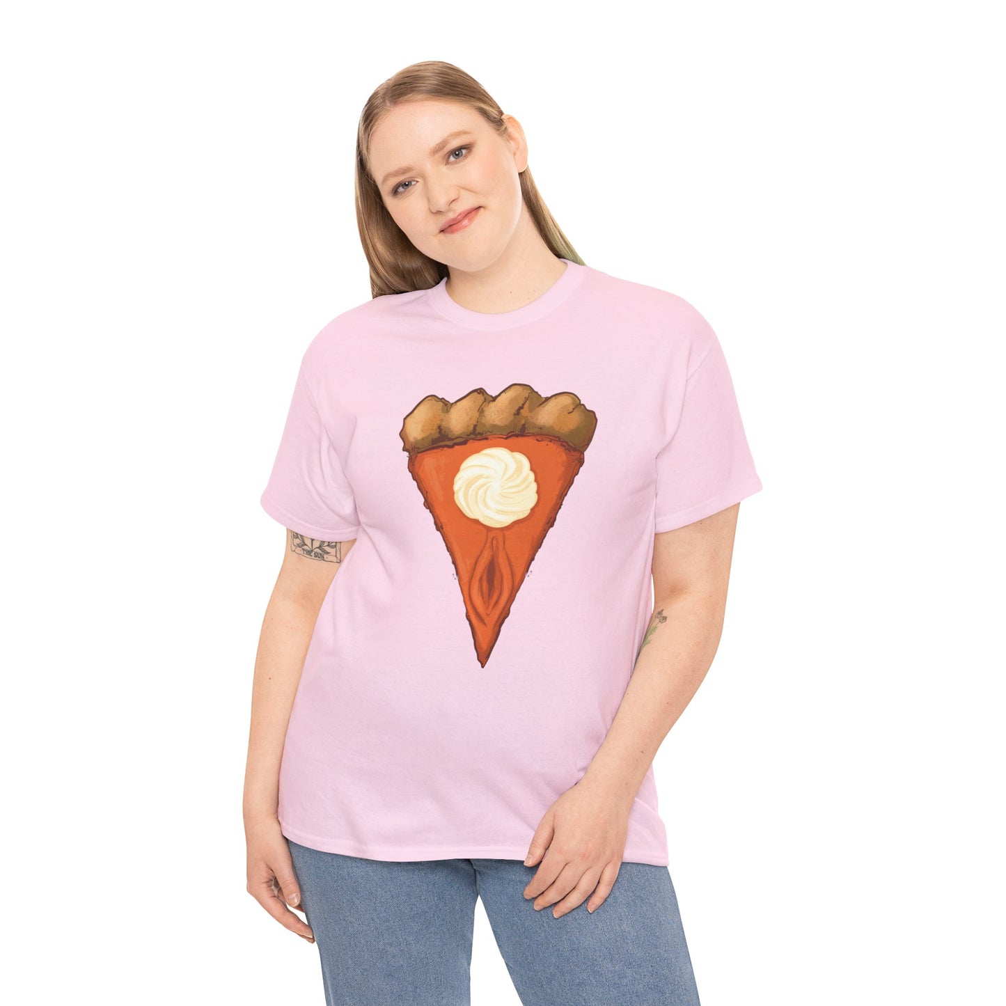 Pumpkin Pie Unisex Heavy Cotton Tee