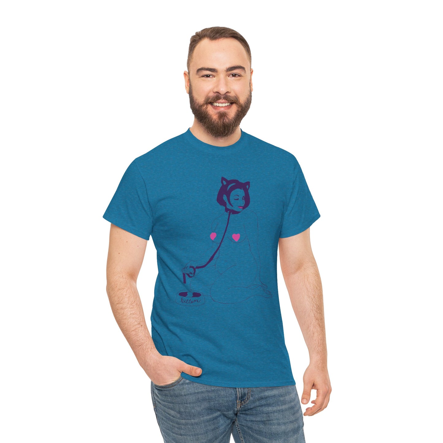 Kitten Unisex Heavy Cotton Tee
