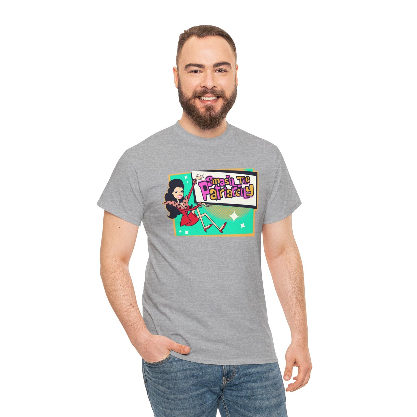 Smash The Patriarchy Unisex Heavy Cotton Tee