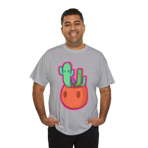 Spooky Succulent Unisex Heavy Cotton Tee