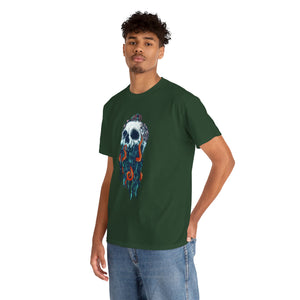 Elemental Skull Ocean Unisex Heavy Cotton Tee