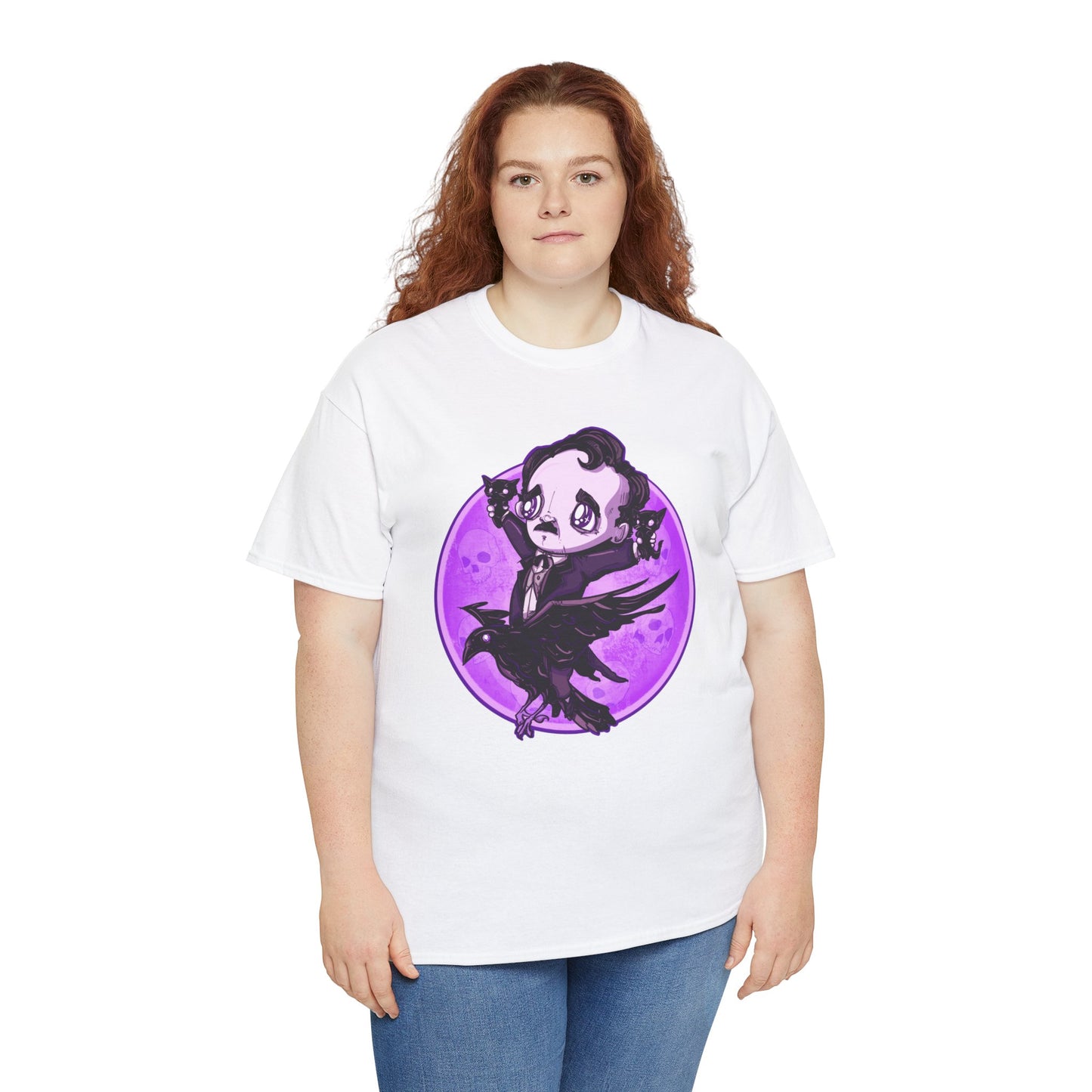 Poe Is Coming Unisex Heavy Cotton Tee