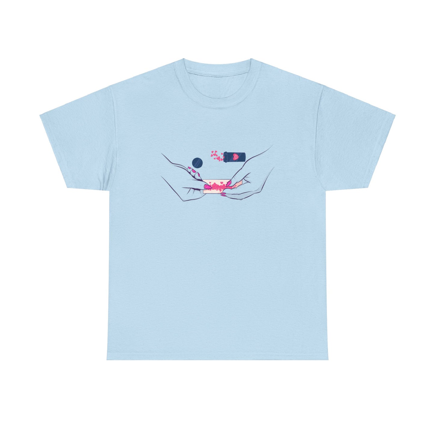 Love Addict II Unisex Heavy Cotton Tee