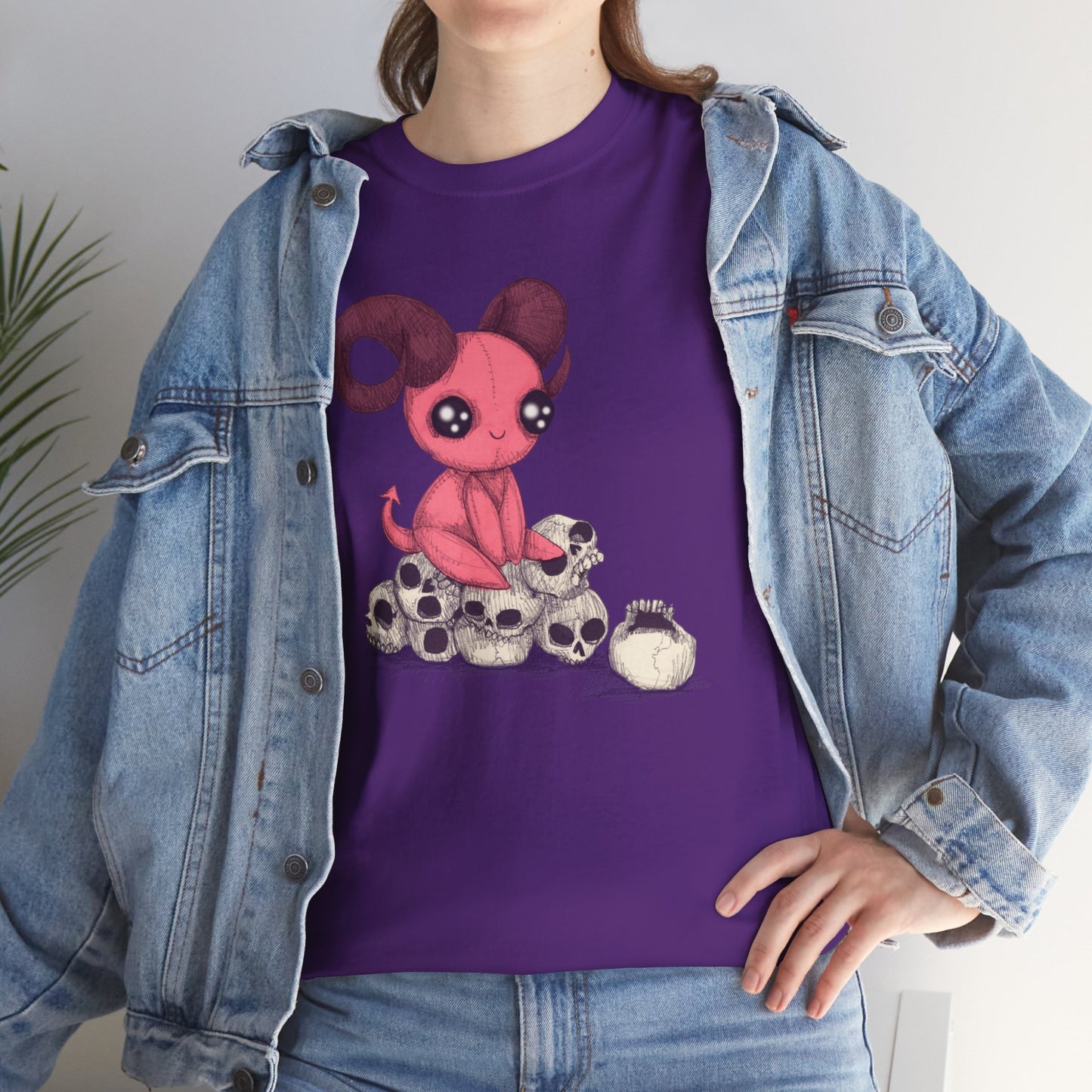 Adorable Evil Unisex Heavy Cotton Tee