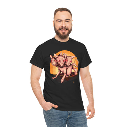 Purrberus Unisex Heavy Cotton Tee