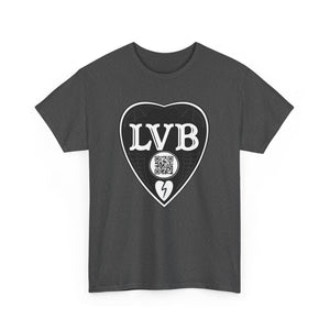 LVB Art Black & White Planchette Unisex Heavy Cotton Tee