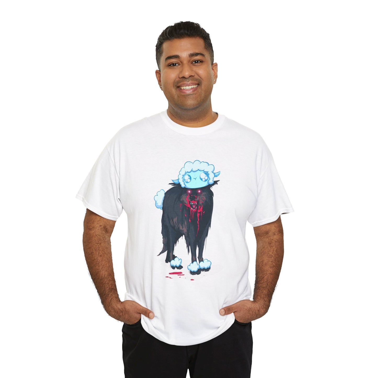 Wolf In Sheep's Clothing Unisex Heavy Cotton Tee