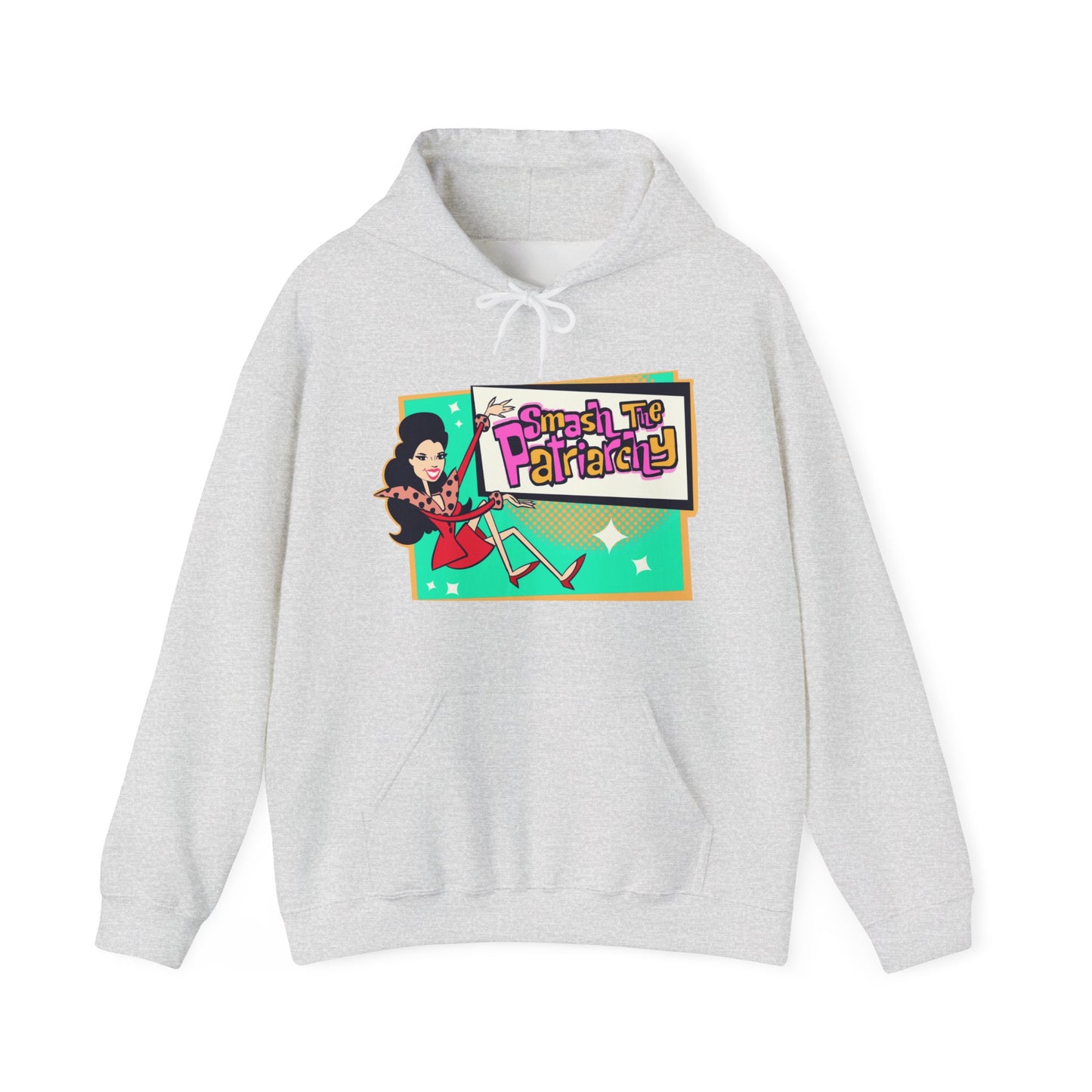 Smash The Patriarchy Unisex Heavy Blend Hooded Sweatshirt