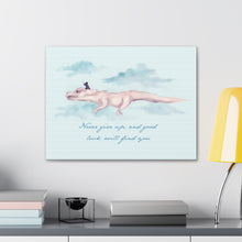 Never Give Up Canvas Gallery Wrapped Art Print