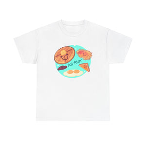 All Star Breakfast Unisex Heavy Cotton Tee