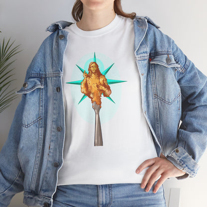 He Is Resin Unisex Heavy Cotton Tee