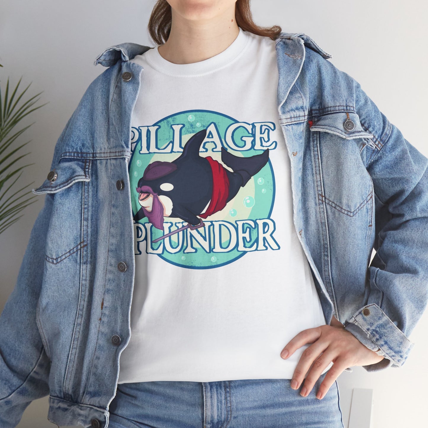 Plunder & Pillage Unisex Heavy Cotton Tee