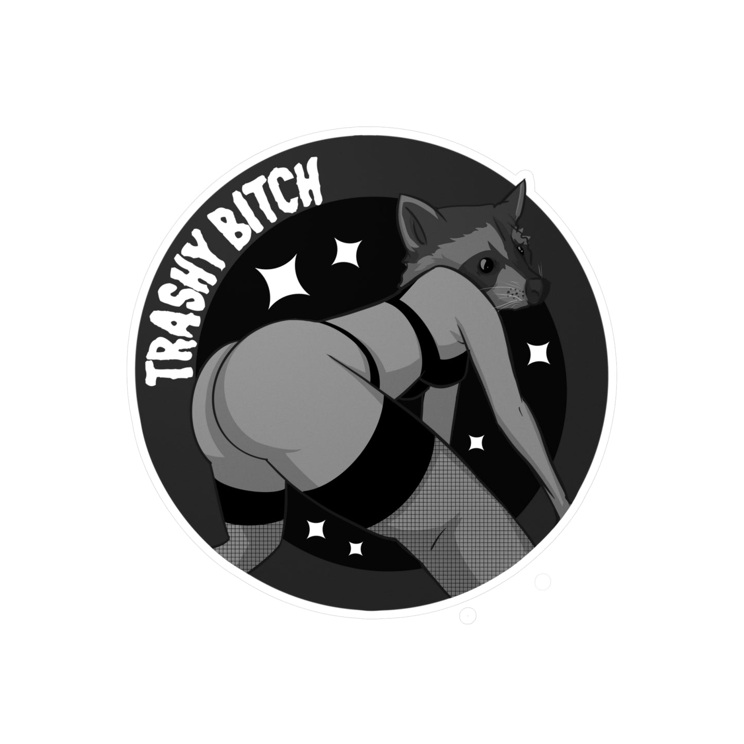 Trashy II Kiss-Cut Vinyl Decal