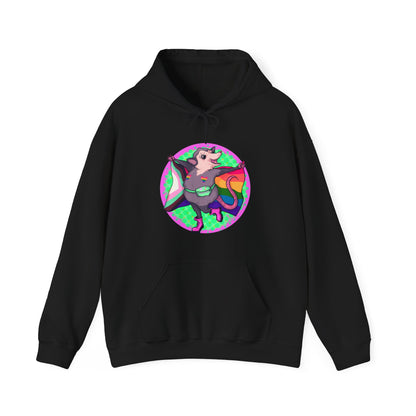 Pride Opossum Unisex Heavy Blend Hooded Sweatshirt