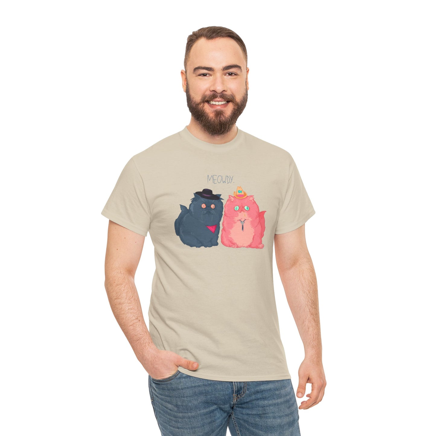 Meowdy Unisex Heavy Cotton Tee