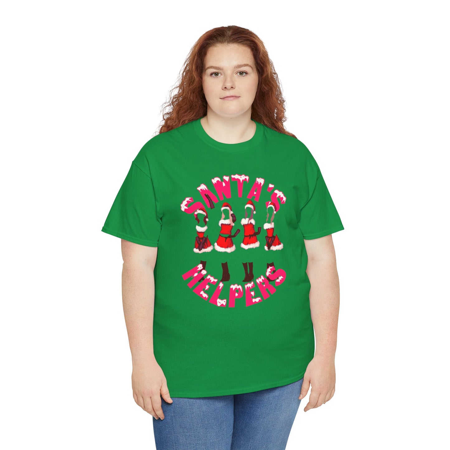 Santa's Helpers Unisex Heavy Cotton Tee