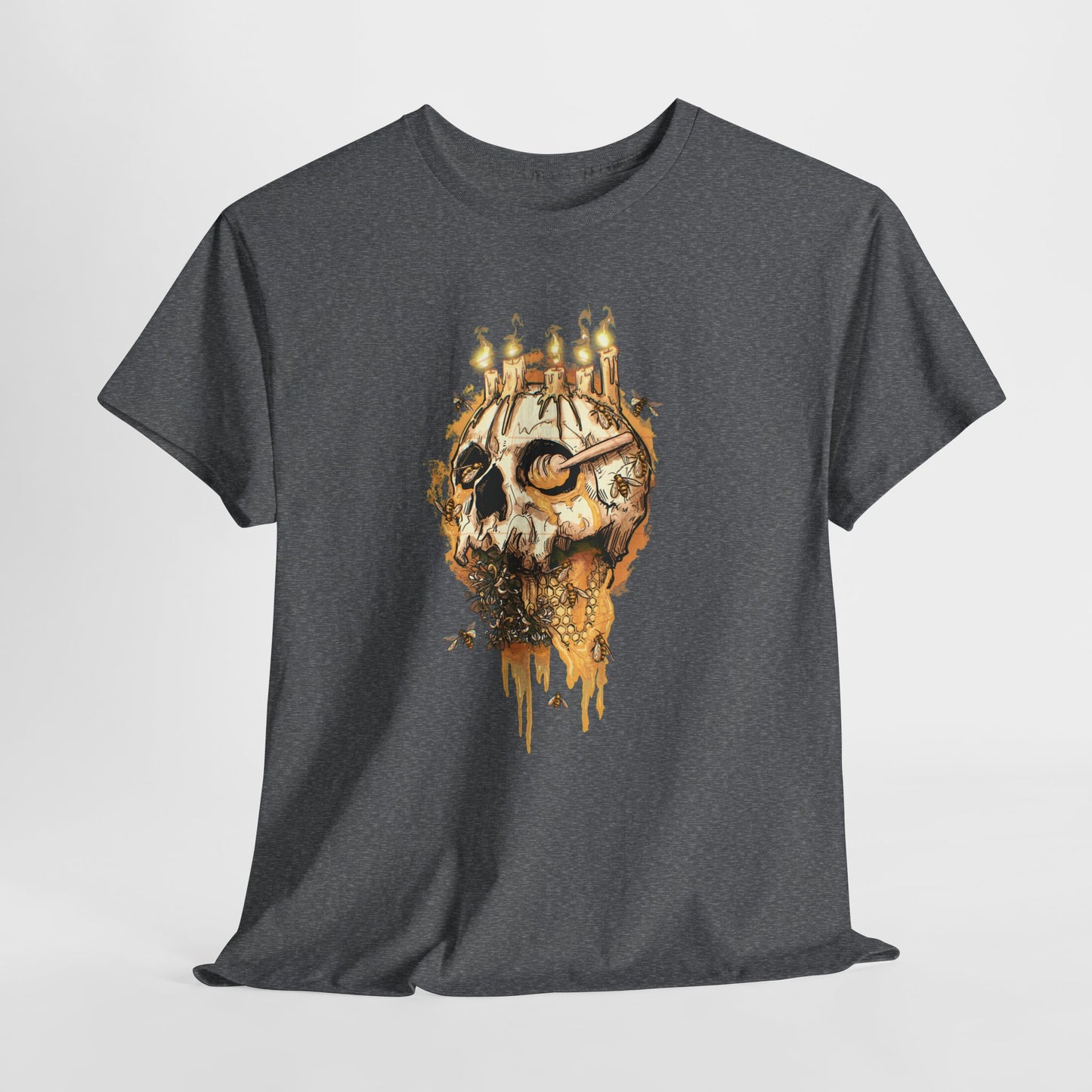 Elemental Skull Honeycore Unisex Heavy Cotton Tee