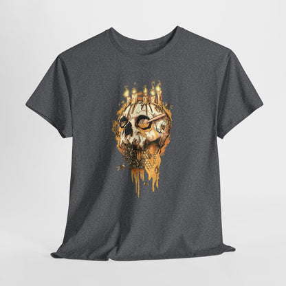 Elemental Skull Honeycore Unisex Heavy Cotton Tee