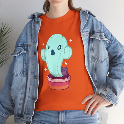 Spooky Succulent Unisex Heavy Cotton Tee