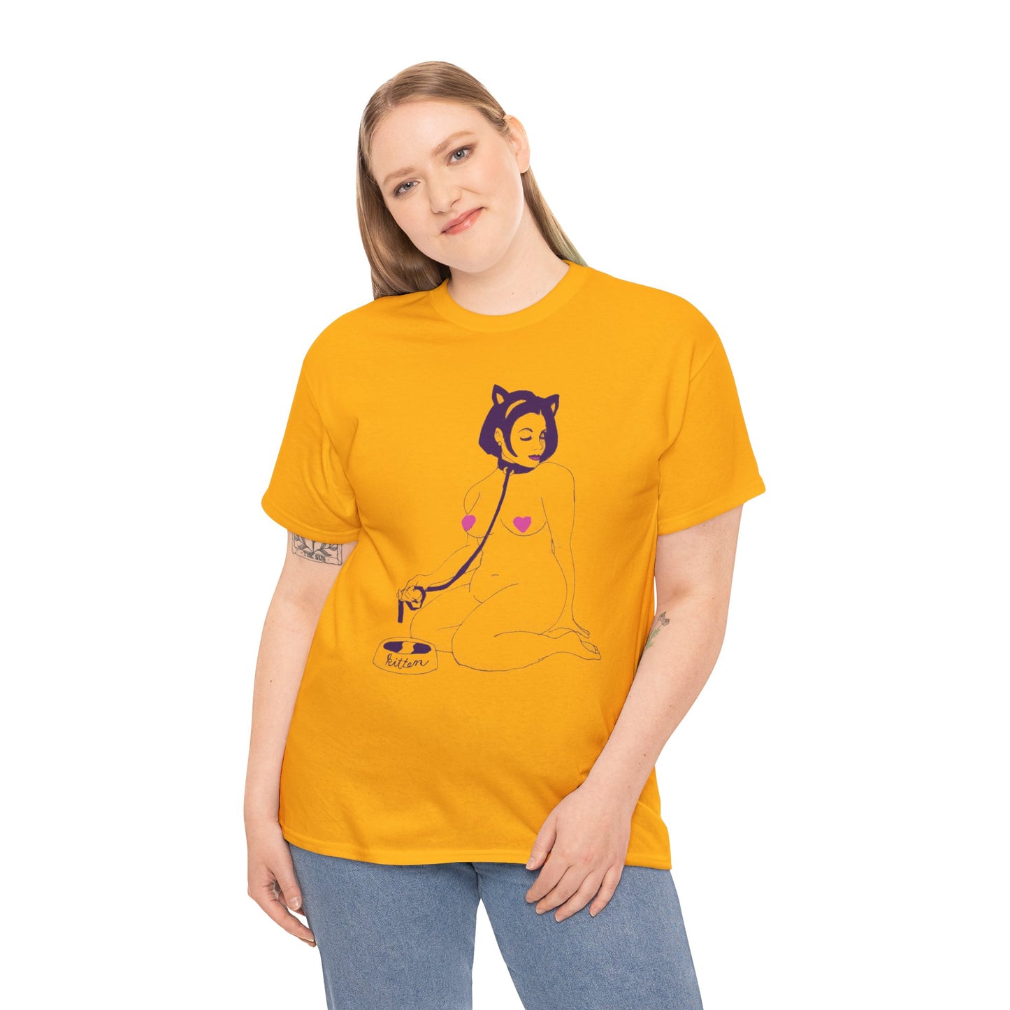 Kitten Unisex Heavy Cotton Tee