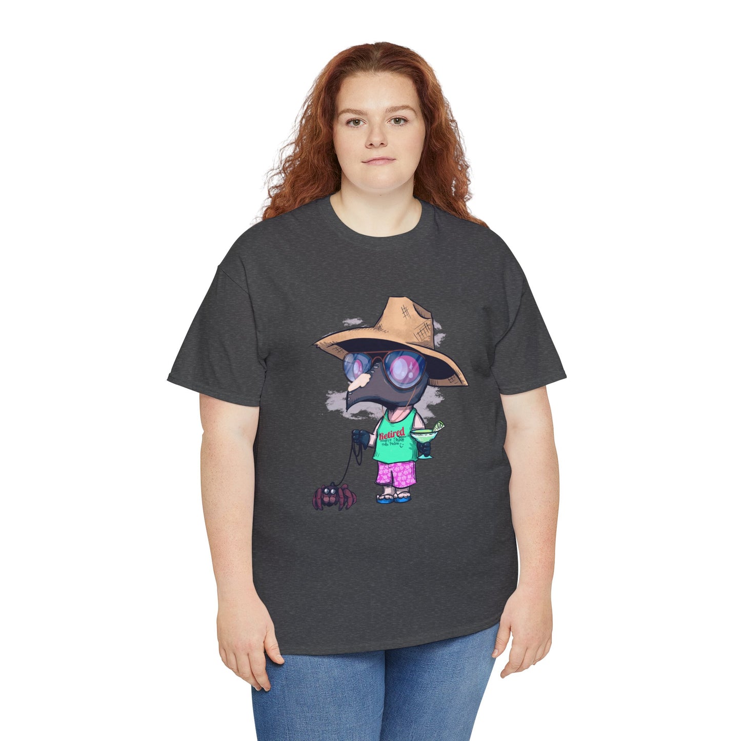 Plague Vacation Unisex Heavy Cotton Tee
