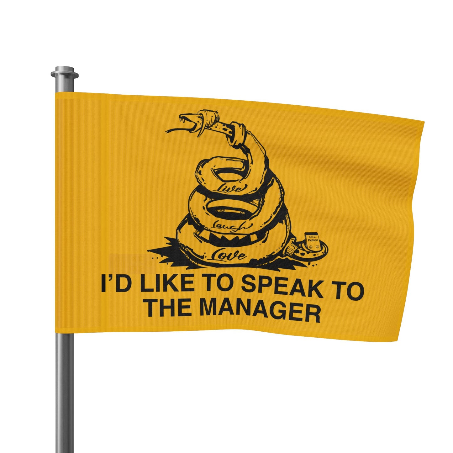 Gadsden Karen Worm Flag
