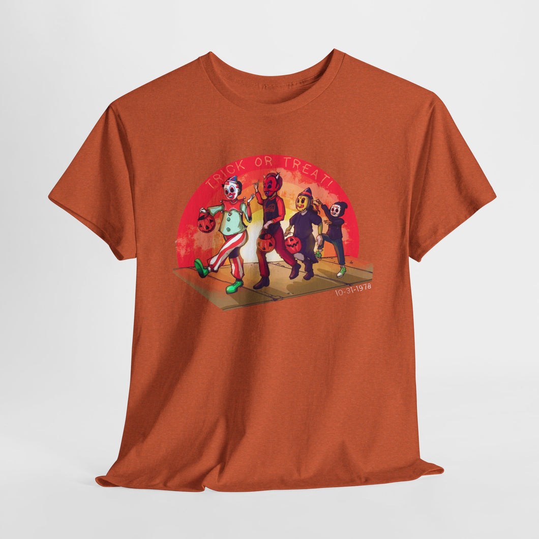 70s Halloween Unisex Heavy Cotton Tee