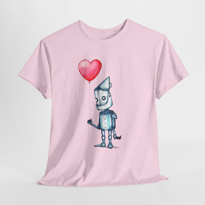 Tinman Gets A Heart Unisex Heavy Cotton Tee