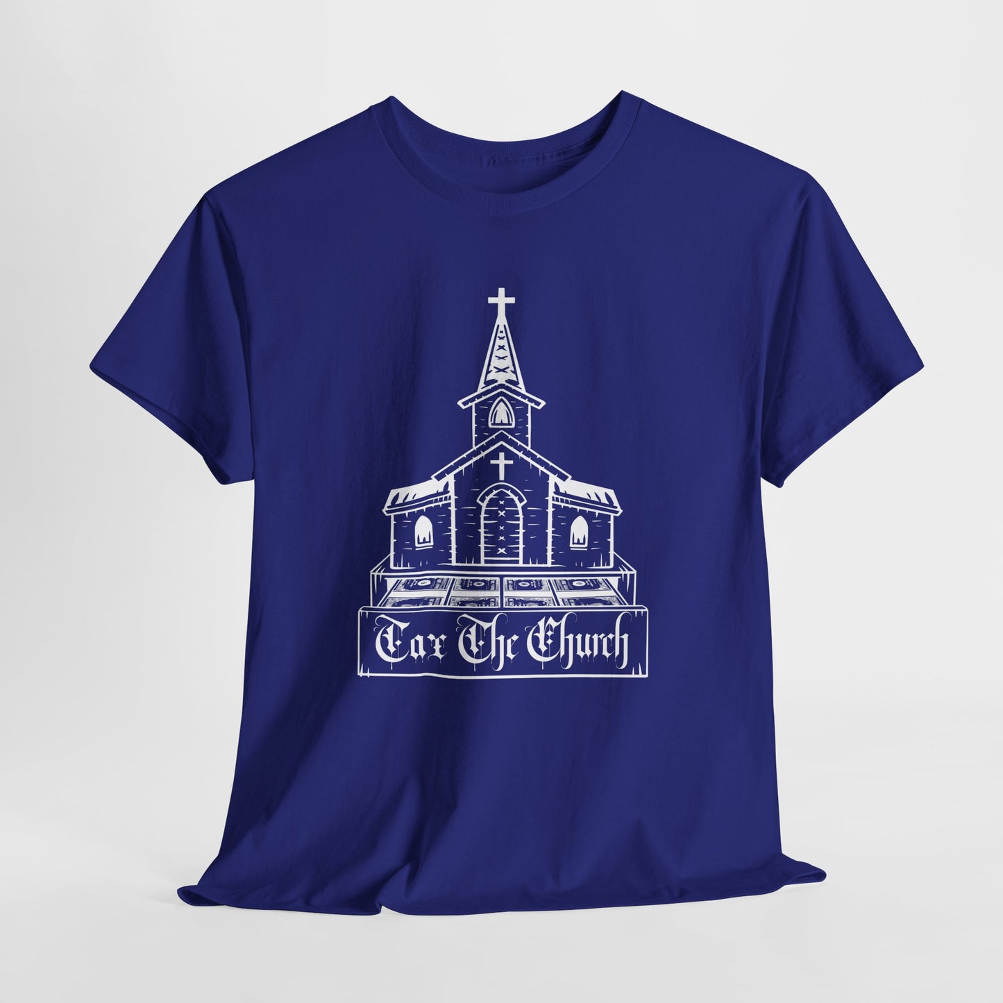 Tax The Church II Unisex Heavy Cotton Tee
